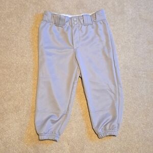 Youth Large Wilson Gray Baseball Pants (never worn)